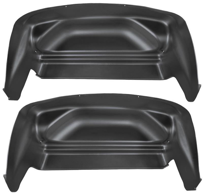 Chevrolet Silverado Wheel Well Guards - Rear - Husky Liners - Black - `07-`13